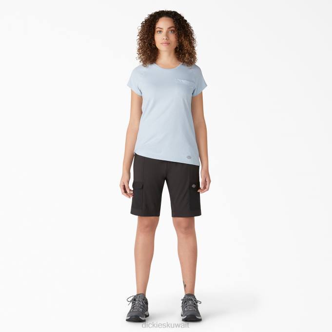 Dickies نحيف شورت للشحن 10 إنش أسود (bk) ثياب 84441603