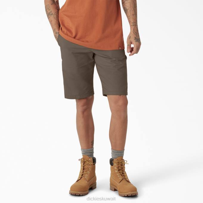 Dickies رجال شورت خصر تبريد نشط 11 بوصة فطر (السيد 1) ملابس العمل 8444396