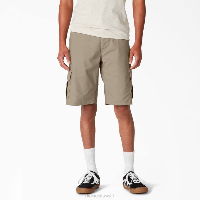 Dickies رجال شورت بحمولة تزلج مقاس 11 بوصة رمال الصحراء (س) ثياب 8444418