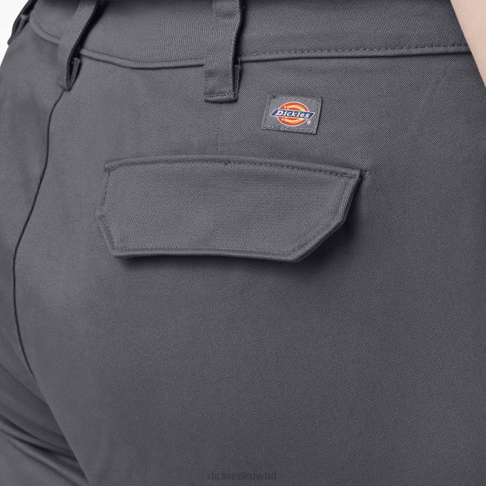 Dickies نحيف بالإضافة إلى شورت رياضي مريح مقاس 11 بوصة الجرافيت الرمادي (GA) ثياب 84442231