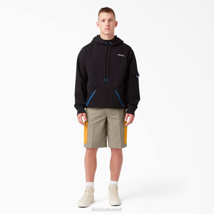 Dickies رجال شورت بضائع وسائط مختلطة مقاس 11 بوصة رمال الصحراء / أصفر مشع (cbo) ثياب 8444461