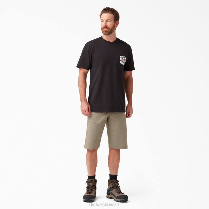 Dickies رجال شورت تبريد هجين 13 