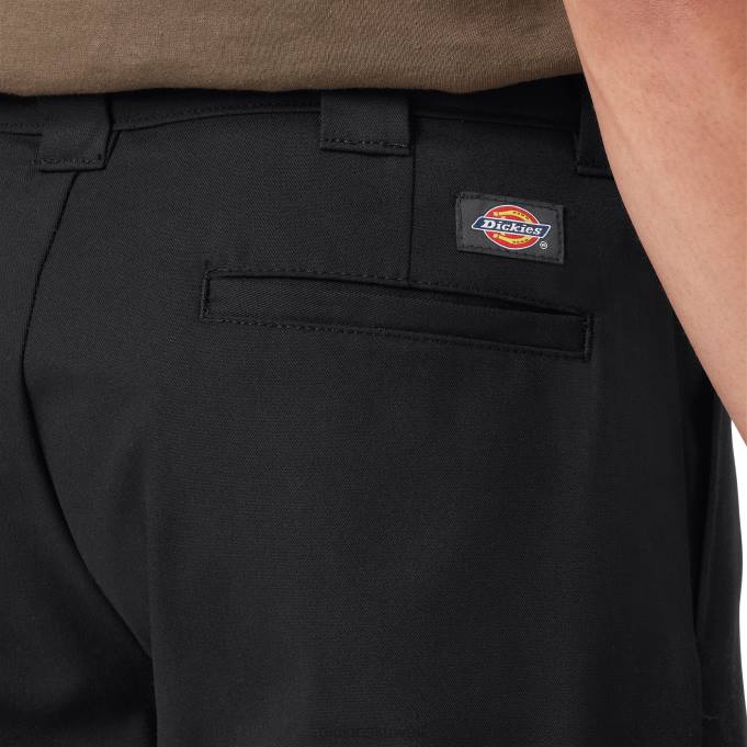 Dickies رجال شورت رياضي مريح مقاس 13 بوصة أسود (bk) ثياب 8444360