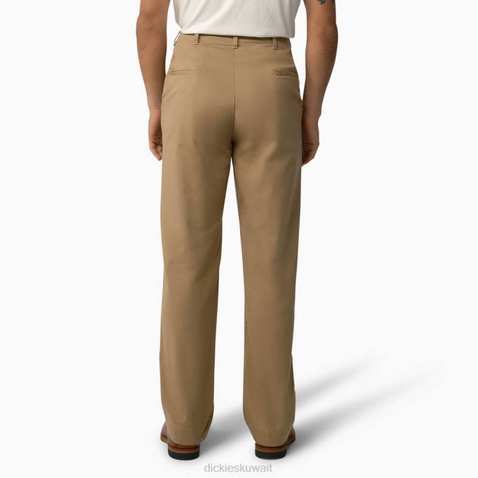 Dickies رجال 1922 بنطلون عسكري مغسولة كرامرتون صن تان (راس) ثياب 844471