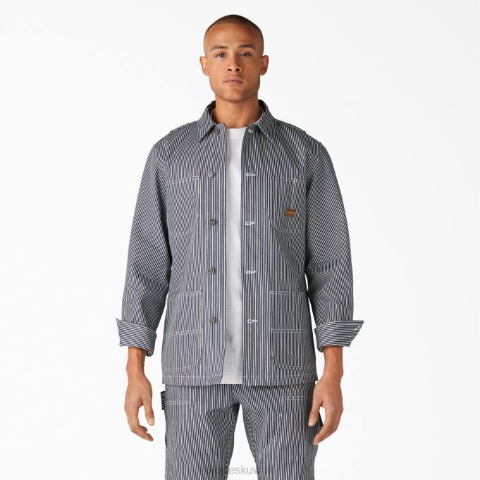 Dickies رجال 1922 معطف روتين جوزي مخطط شريط هيكوري (HS) ثياب 84441045