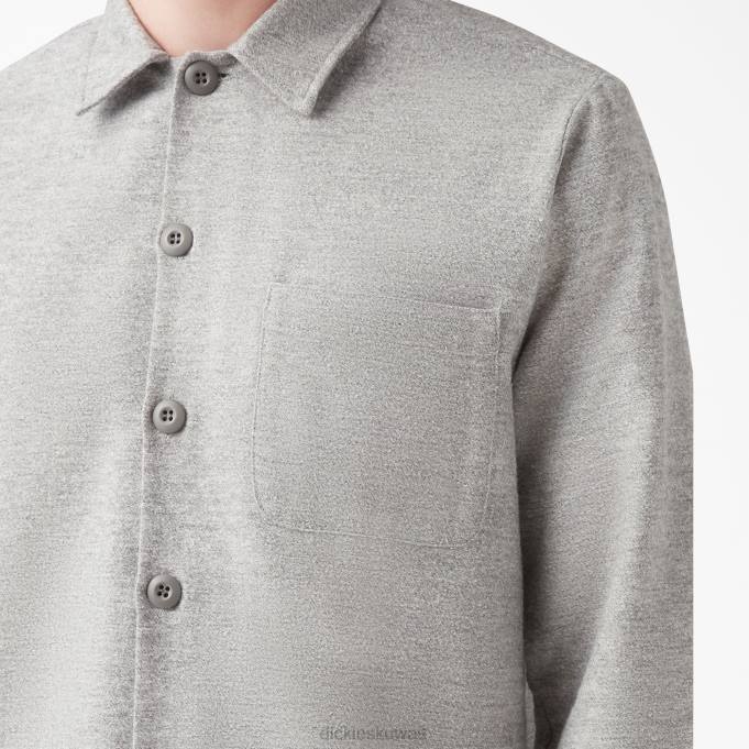 Dickies رجال 1922 قميص طويل الأكمام شطف الفضة (RSV) ثياب 8444935