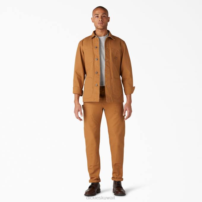 Dickies رجال 1922 سروال الركبة مزدوج بطة بنية مغسولة (rbd) ثياب 8444220