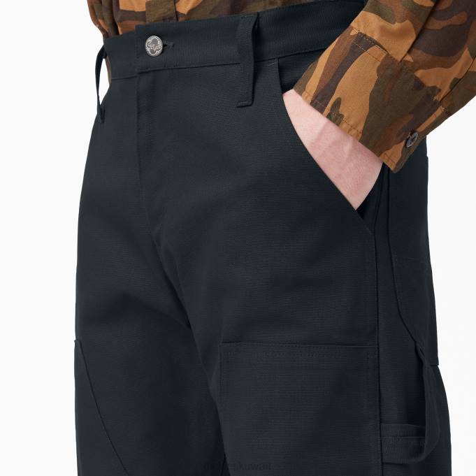 Dickies رجال 1922 سروال الركبة مزدوج مغسول بالأسود (rbk) ثياب 8444221