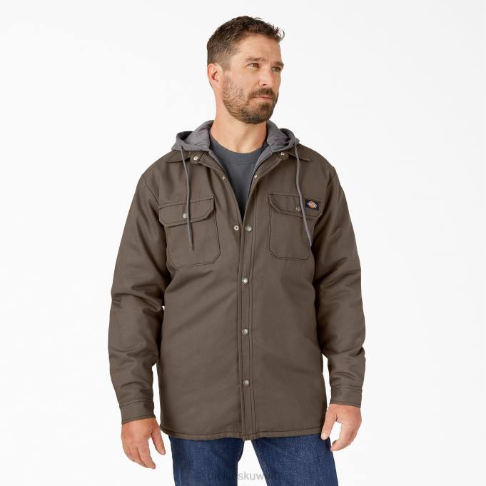 Dickies رجال سترة بغطاء للرأس من القماش الكتاني فطر (السيد 1) ثياب 84441002