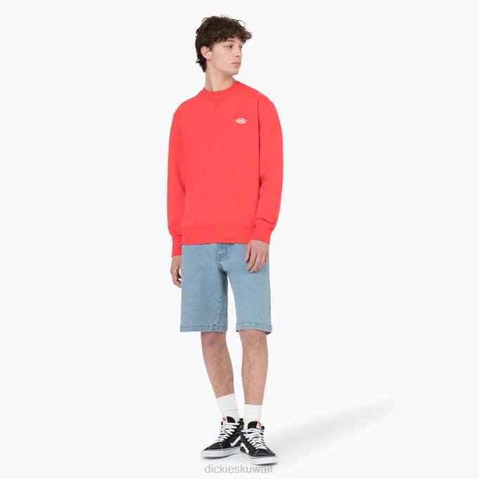 Dickies رجال سويت شيرت سمرديل أبو منجل القرمزي (ج 2 إس) ثياب 8444976