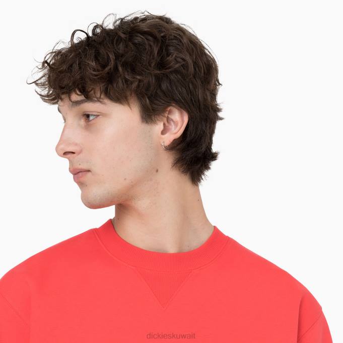 Dickies رجال سويت شيرت سمرديل أبو منجل القرمزي (ج 2 إس) ثياب 8444976