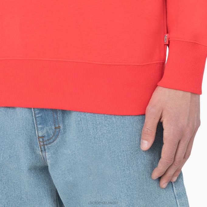 Dickies رجال سويت شيرت سمرديل أبو منجل القرمزي (ج 2 إس) ثياب 8444976