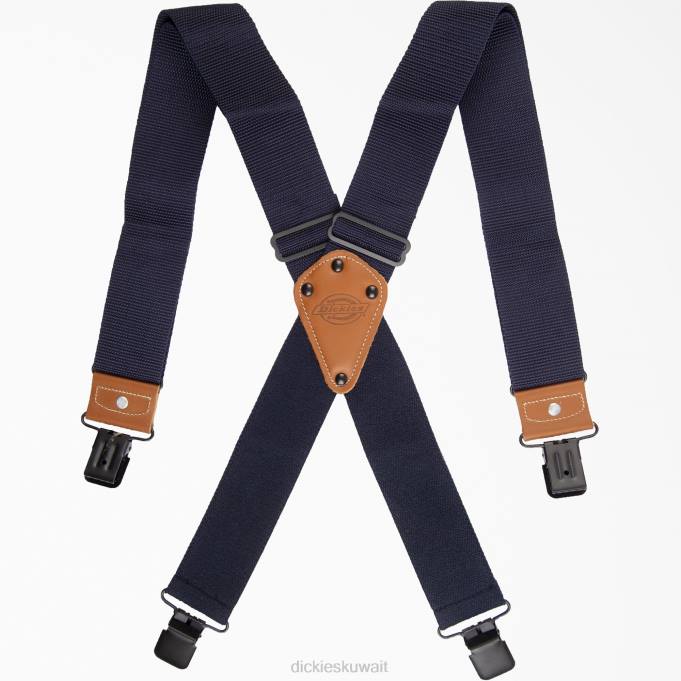 Dickies للجنسين حمالات عمل بعرض 2 بوصة الأزرق الداكن (nvy) مُكَمِّلات 84442974