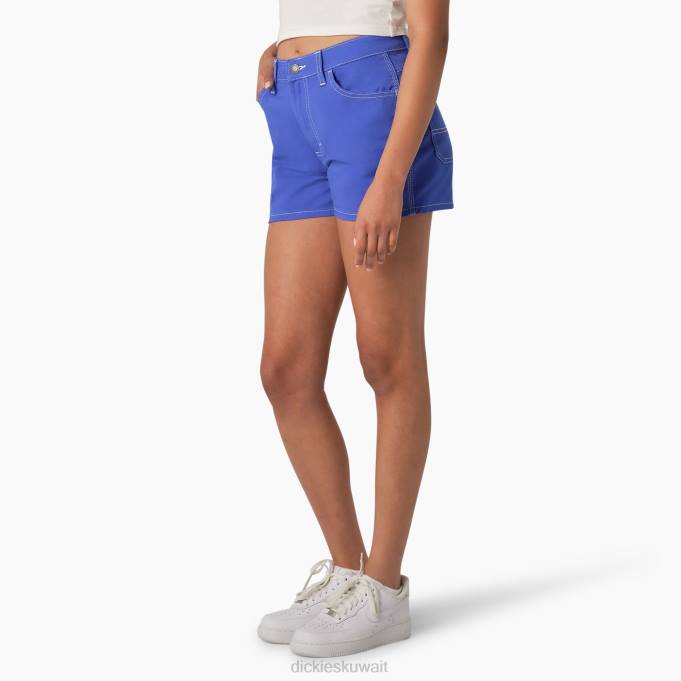 Dickies نحيف شورت نجار بخصر عالي 3 