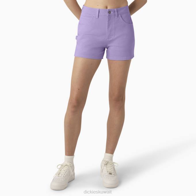 Dickies نحيف شورت نجار بخصر عالي 3 " الوردة الأرجوانية (ur2) ثياب 84442221