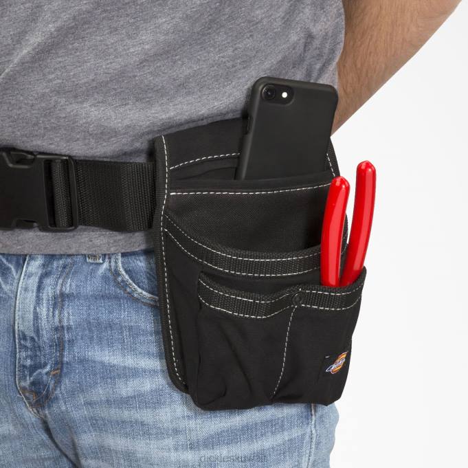 Dickies للجنسين 4 جيوب الهاتف وحقيبة أدوات أسود (بك) مُكَمِّلات 84443004