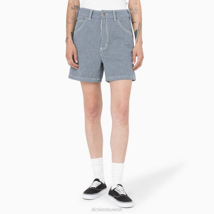 Dickies نحيف شورت مخطط هيكوري 5 " القوات الجوية الأزرق (AF) ثياب 84442239