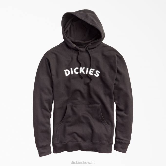 Dickies رجال هودي صوف بشعار الماركة أسود (كيلوبايت) ثياب 84441140