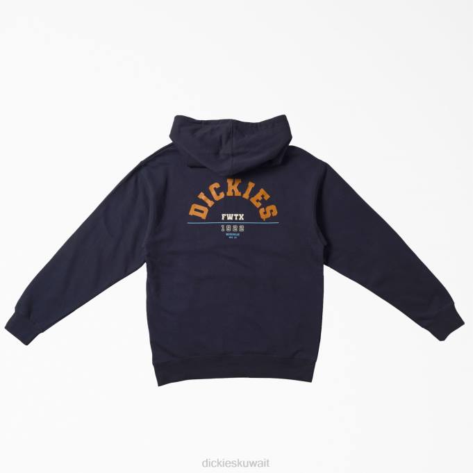 Dickies رجال هودي فورت وورث الرسم الأزرق الداكن (نيفادا) ثياب 84441146