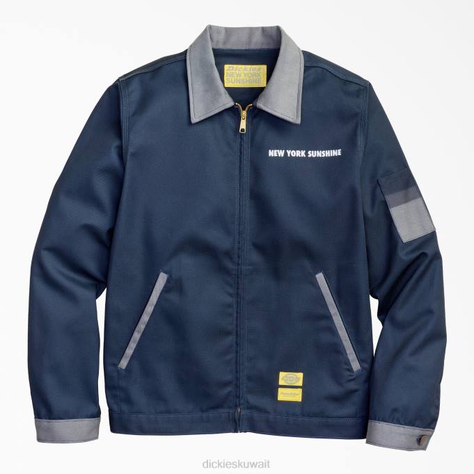 Dickies رجال الشمس المشرقة في نيويورك مصبوغة في تكساس ، قم بتثبيت سترة فريق أيزنهاور عادي ثياب 84441173
