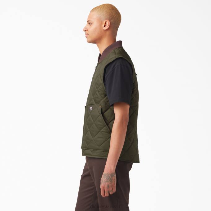 Dickies رجال سترة فنسنت ألفاريز غوبيرنادور أخضر عسكري (مل) ثياب 84441200