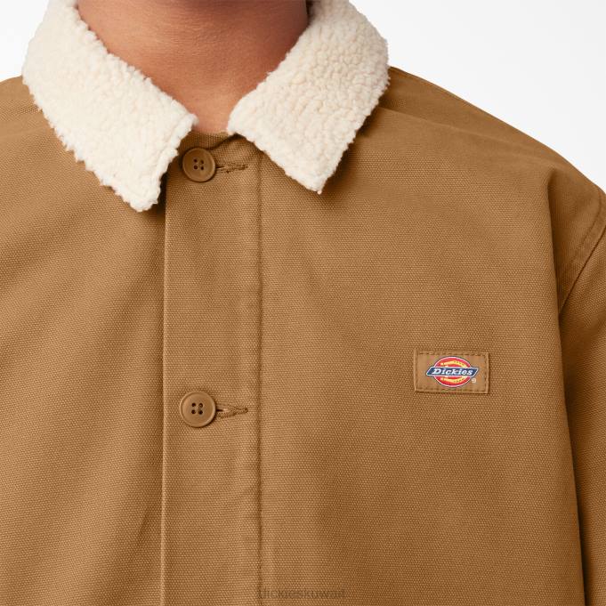Dickies رجال بطة قماش عالية كومة سترة الصوف عادي ثياب 84441204