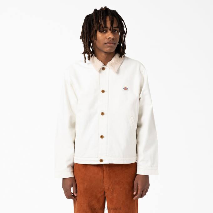 Dickies رجال سترة صوفية من قماش البط ذات كومة عالية عادي ثياب 84441206