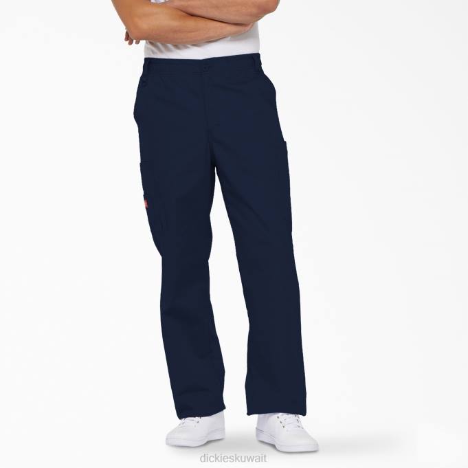 Dickies رجال بنطال إي دي إس سيغنتشر فرك كارغو الأزرق الداكن (نفي) ثياب 84441228
