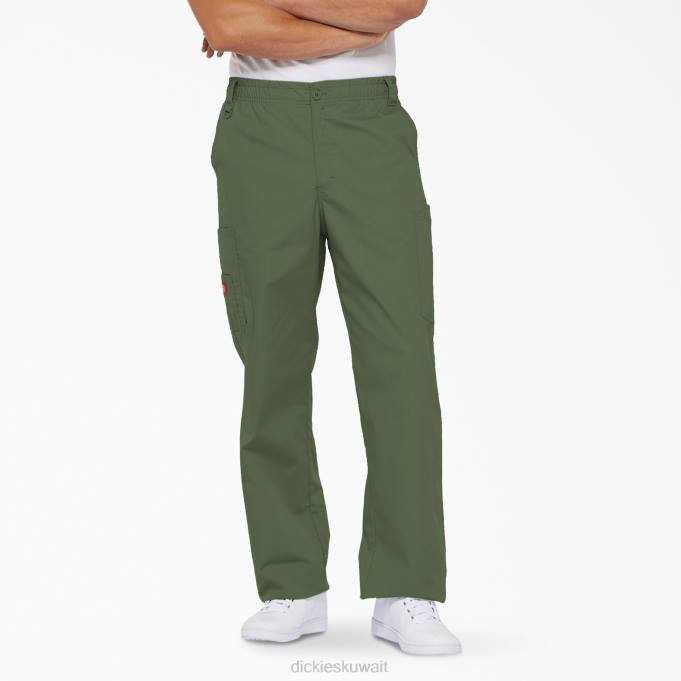 Dickies رجال بنطال إي دي إس سيغنتشر فرك كارغو زيتون أخضر (أولي) ثياب 84441229