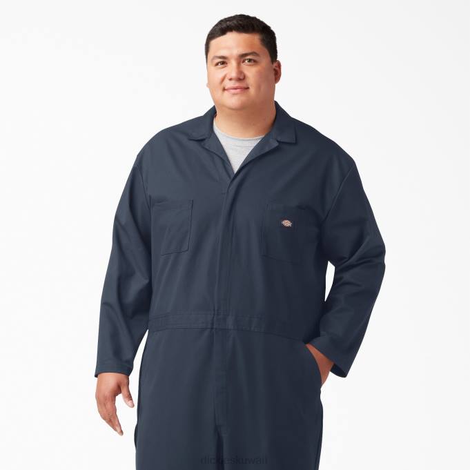 Dickies رجال معاطف طويلة الأكمام البحرية الداكنة (دن) ملابس العمل 84441270