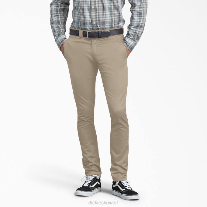 Dickies رجال سروال العمل نحيل صالح رمال الصحراء (س) ملابس العمل 8444150