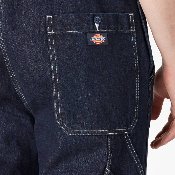 Dickies رجال شطف الدنيم وزرة الركبة مزدوجة الركبة عادي ثياب 84441516