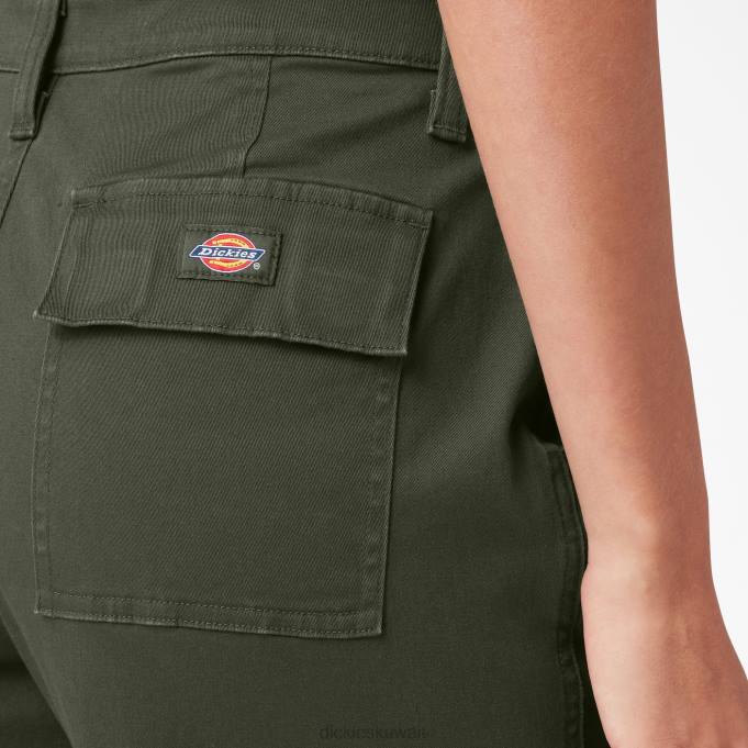 Dickies نحيف السراويل البضائع اقتصاص عادي ثياب 84441704
