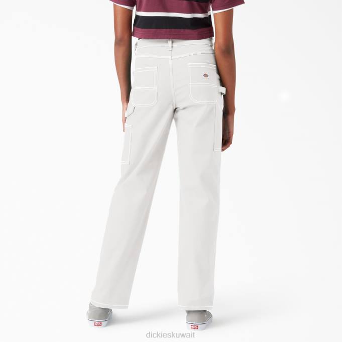 Dickies نحيف سروال نجار عالي الخصر عادي ثياب 84441720