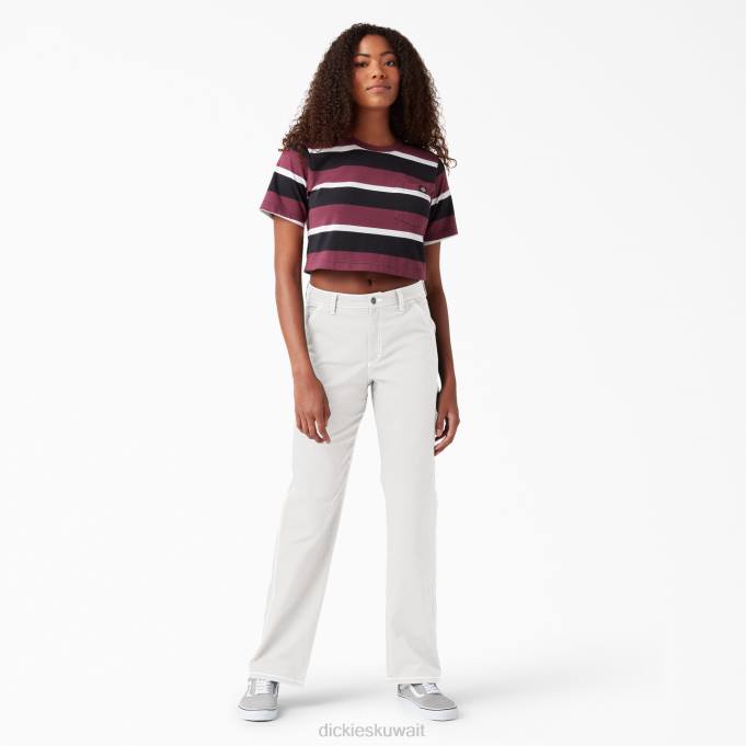 Dickies نحيف سروال نجار عالي الخصر عادي ثياب 84441720