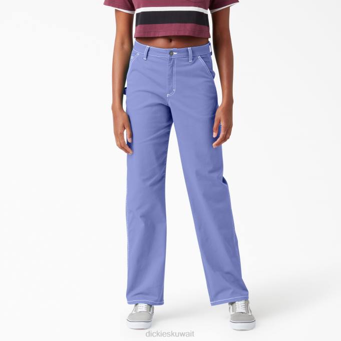 Dickies نحيف سروال نجار عالي الخصر عادي ثياب 84441726