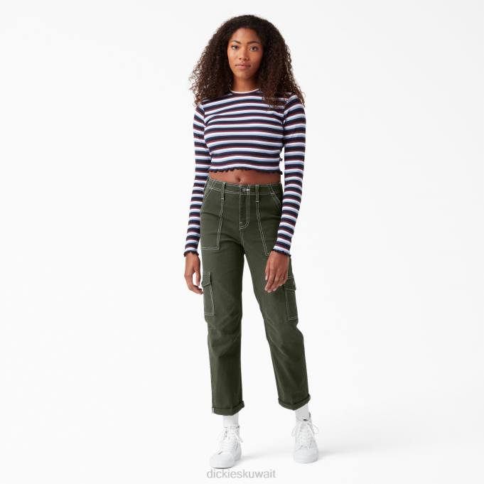 Dickies نحيف السراويل فائدة مكبل عادي ثياب 84441740