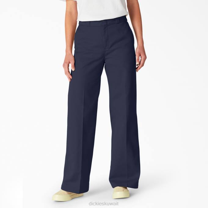 Dickies نحيف بنطلون عمل واسع الساق مغسول بالحجارة عادي ملابس العمل 84441750