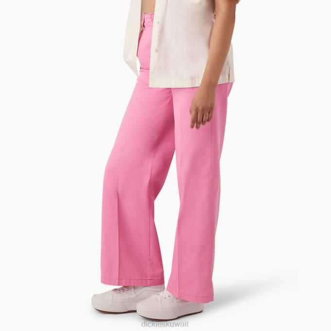 Dickies نحيف بنطلون عمل واسع الساق مغسول بالحجارة عادي ملابس العمل 84441753