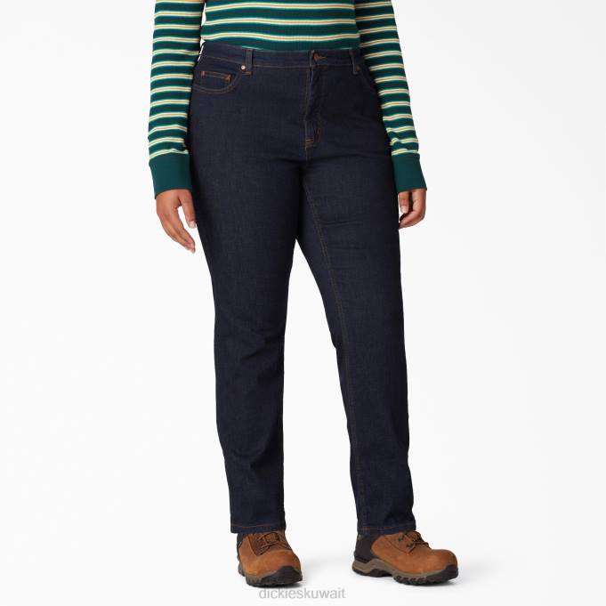 Dickies نحيف شكل مثالي بالإضافة إلى جينز مطاطي عادي ثياب 84441890