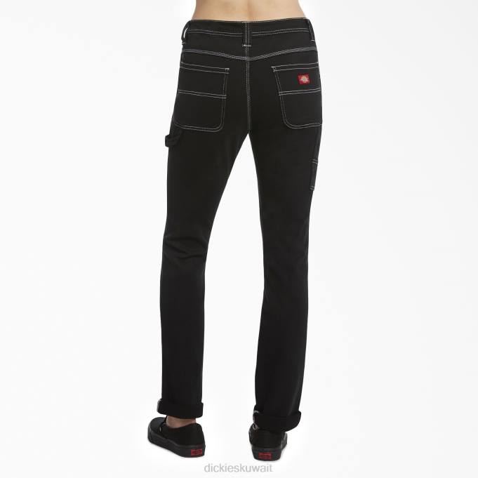 Dickies أطفال سروال نجار متناسق للصغار أسود (بك) ثياب 84441908