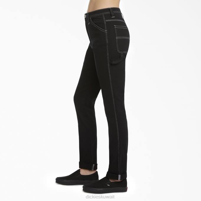 Dickies أطفال سروال نجار متناسق للصغار أسود (بك) ثياب 84441908