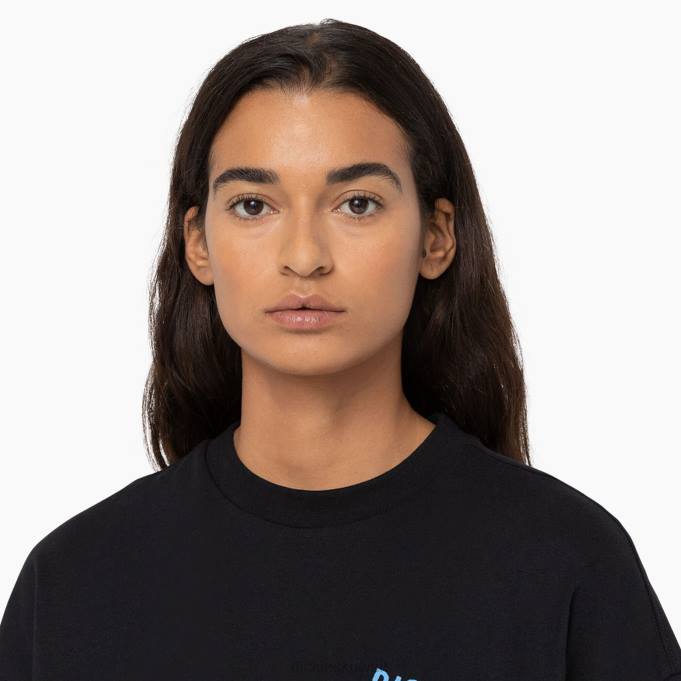 Dickies نحيف تي شيرت برسومات كريسويل أسود (كيلو بايت) ثياب 84442152