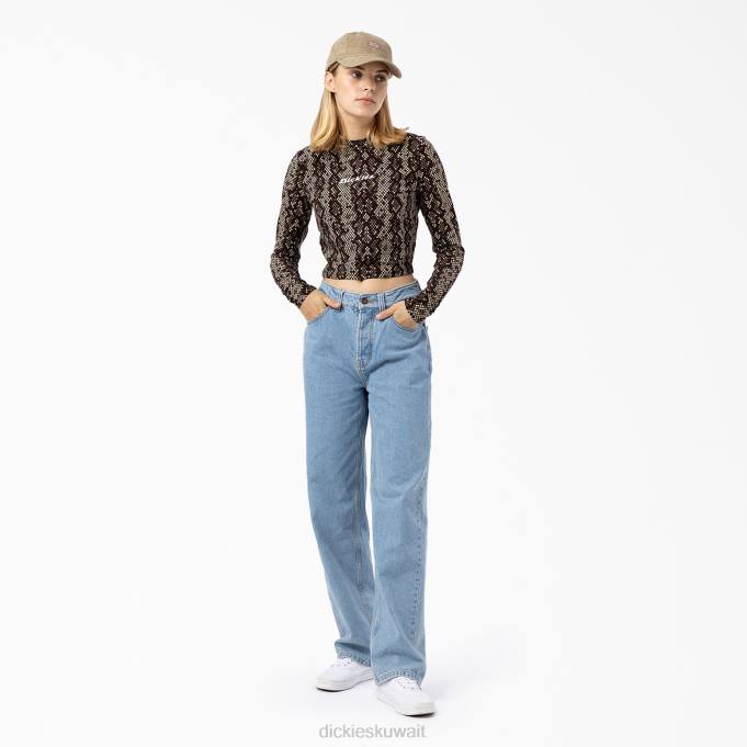 Dickies نحيف قميص كامدن قصير الأكمام أسود (كيلو بايت) ثياب 84442159