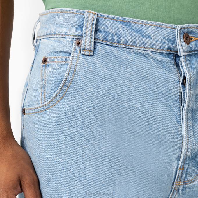 Dickies رجال بنطلون جينز تومافيل بقصة فضفاضة الدنيم الخفيف (المحدودة) ثياب 8444218