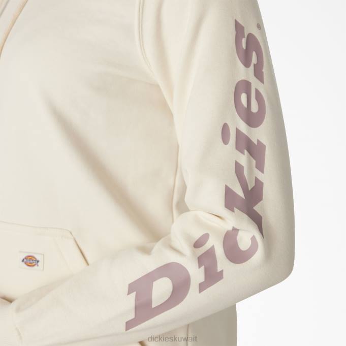 Dickies نحيف كنزة ثقيلة الوزن بشعار الماركة أبيض عتيق (فوضى) ثياب 84442302
