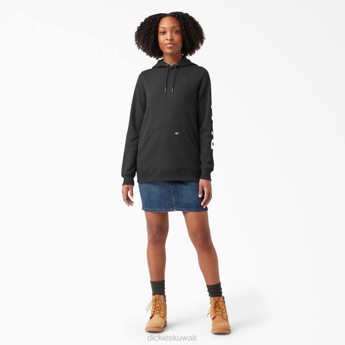 Dickies نحيف كنزة ثقيلة الوزن بشعار الماركة أسود (كيلو بايت) ثياب 84442307