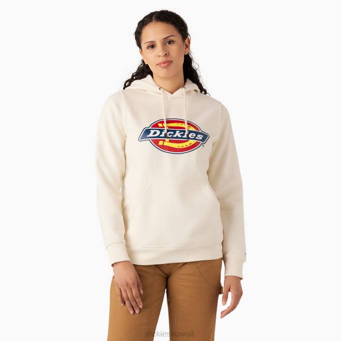 Dickies نحيف كنزة بشعار ثقيل الوزن أبيض عتيق (فوضى) ثياب 84442328