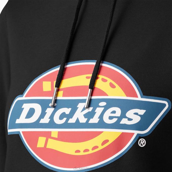Dickies نحيف كنزة بشعار ثقيل الوزن أسود (كيلو بايت) ثياب 84442330