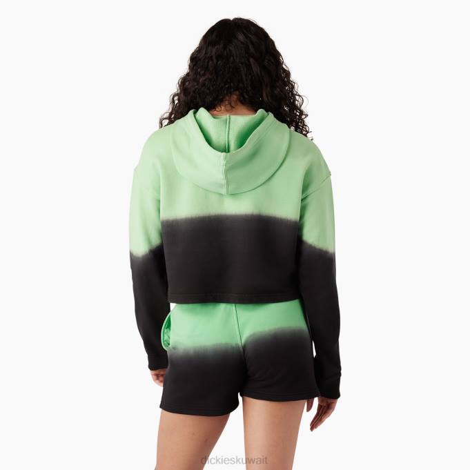 Dickies نحيف اقتصاص هوديي أومبير تفاح نعناع / صبغة بلاك ديب (ايه ام دي) ثياب 84442334